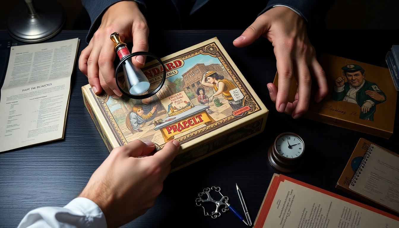 ヴィンテージボードゲームの真贋鑑定とグレーディング