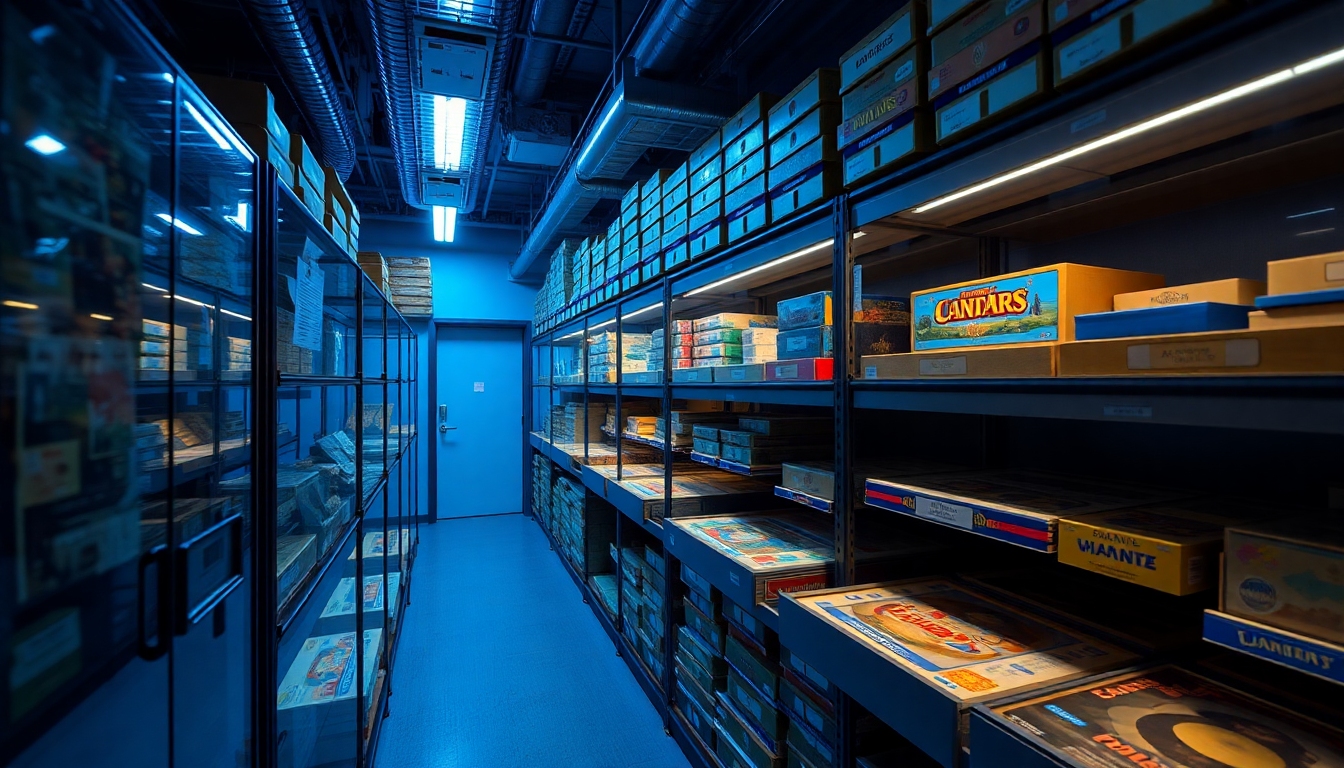 ヴィンテージボードゲームの保管と保存